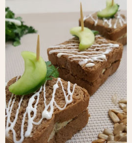 کلاب پنیری مغزدار