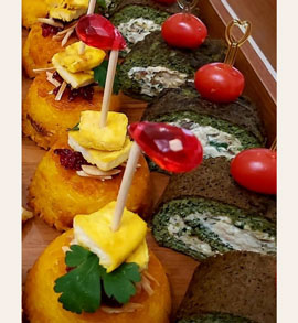 رول کوکو سبزی