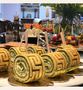 رول کوکو سبزی کلاسیک